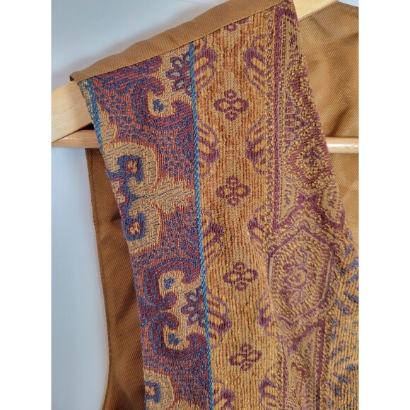 Talbots Vintage Tapestry Vest Size 16 - Picture 2 of 8